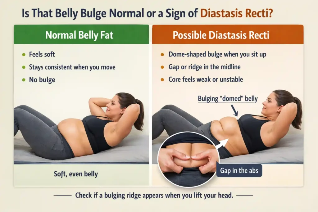Is That Belly Bulge Normal or a Sign of Diastasis Recti Maldon